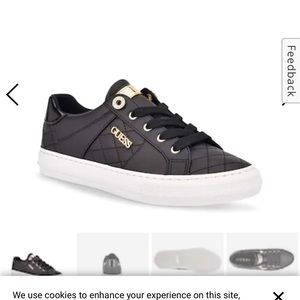 Brand new, never worn, GUESS LOVEN SNEAKER sz 7.5